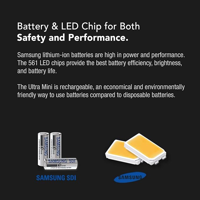 CLAYMORE Ultra Mini (Dark Gray) - Outdoor Rechargeable LED Light for Camping, Tent, Backpacking, Emergency and Industrial Use. Waterproof, Portable Lantern with USB-C, Up to 24 Hours Battery Life.