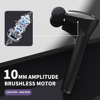CAREKING 2-in-1 Detachable Muscle Massage Gun Deep Tissue