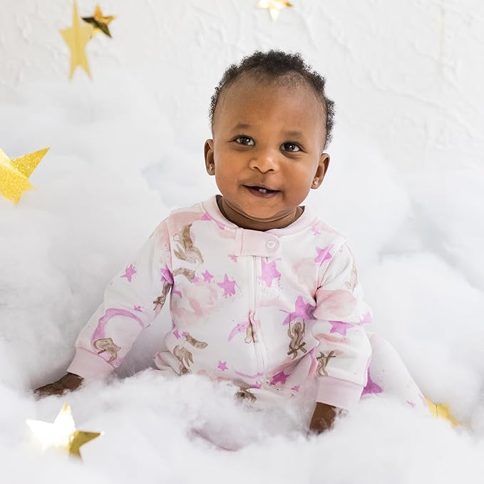 Burt's Bees Baby Baby Girl's Pajamas Sleep and Play