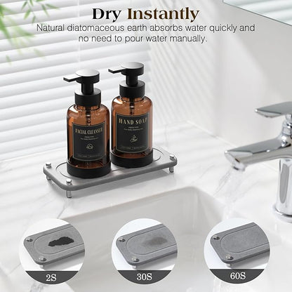 Luxspire Foaming Soap Dispenser, Non-Slip Hand Soap Dispenser