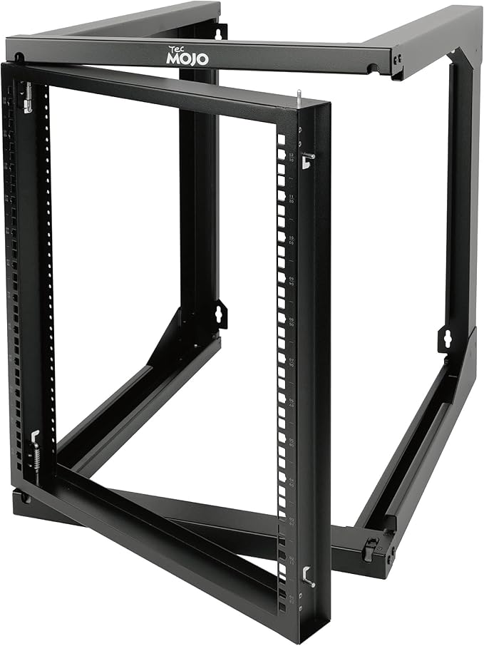Tecmojo 12U Wall Mount Server Rack, Open Frame Network Rack