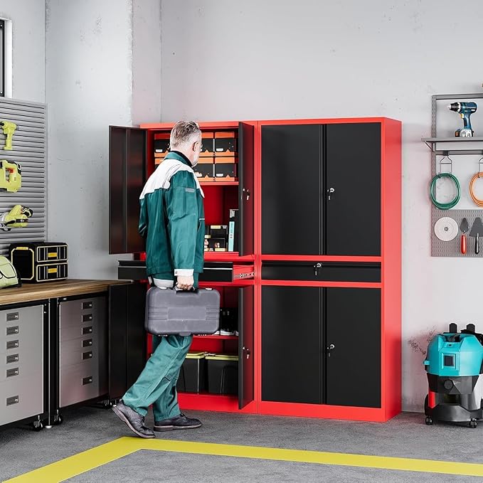Letaya Metal Garage Storage Cabinet