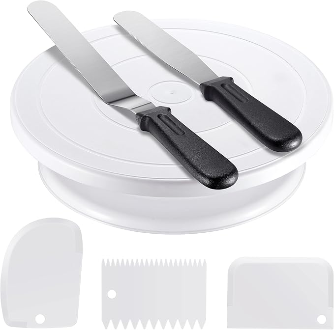Kootek Cake Decorating Kit Baking Supplies Set Cake Turntable