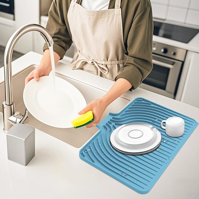 Dish Drying Mat for Kitchen Counter,