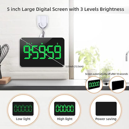 Rechargeable Digital Kitchen Timer