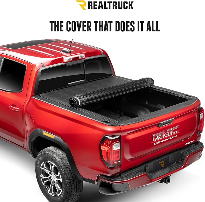 RealTruck TruXedo Sentry Hard Rolling Truck Bed Tonneau Cover | 1572001 | Fits 2014-2018, 2019 Limited/Legacy Chevy/GMC Silverado/Sierra 1500, 2015-19 2500/3500 6' 7" Bed (78.9")