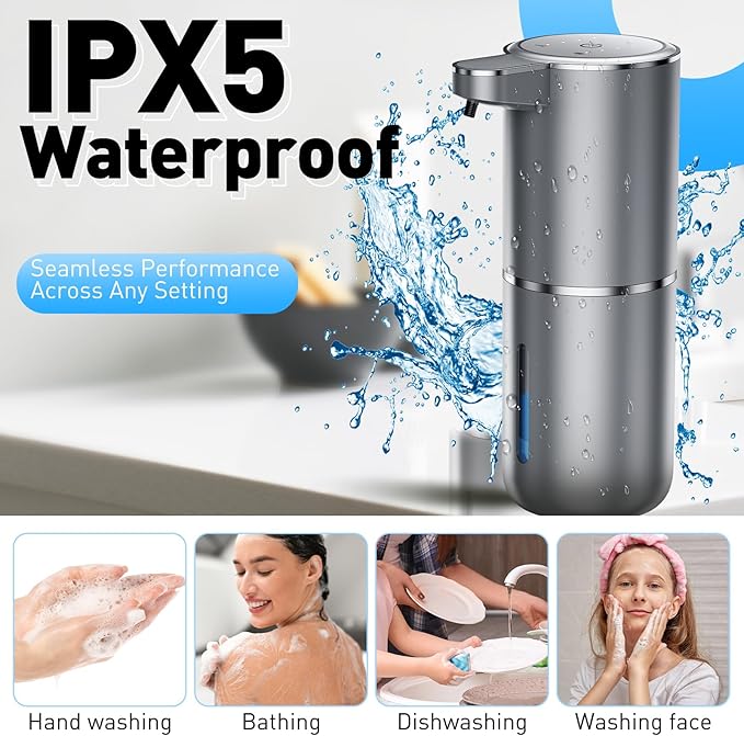 Fantictas Automatic Foaming Soap Dispenser Foaming Hand Sanitizer Touchless