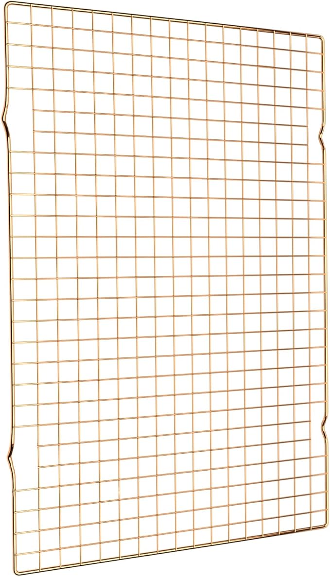 BRIOUT Cooling Rack for Baking, 16x10 Inches Baking Rack, Thick Wire Cookie