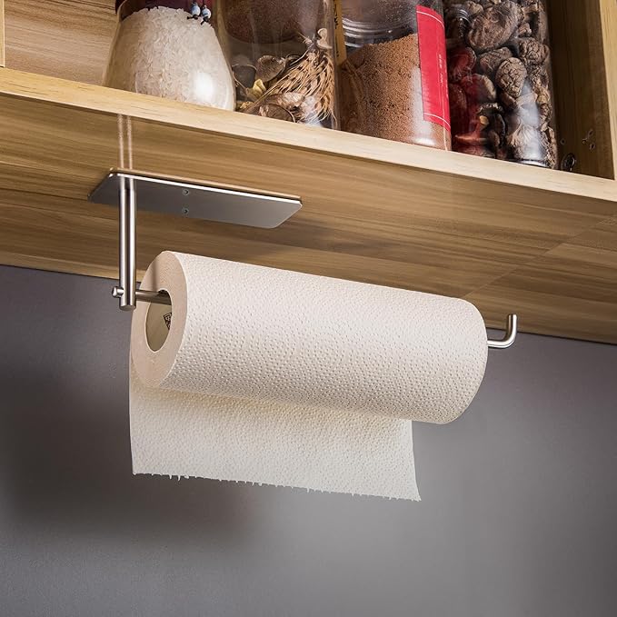SUNTECH Paper Towel Holder Under Cabinet