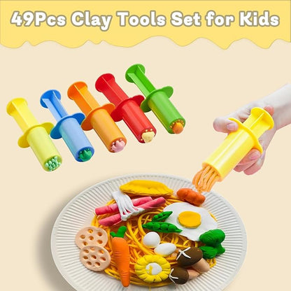 LCY WEDSHI Dough Tool Set, Dough Accessories Includes Animal Molds, Cutters