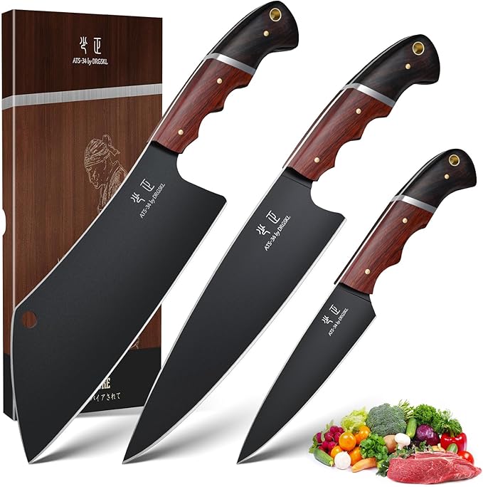 DRGSKL Japanese Chef Knife Set