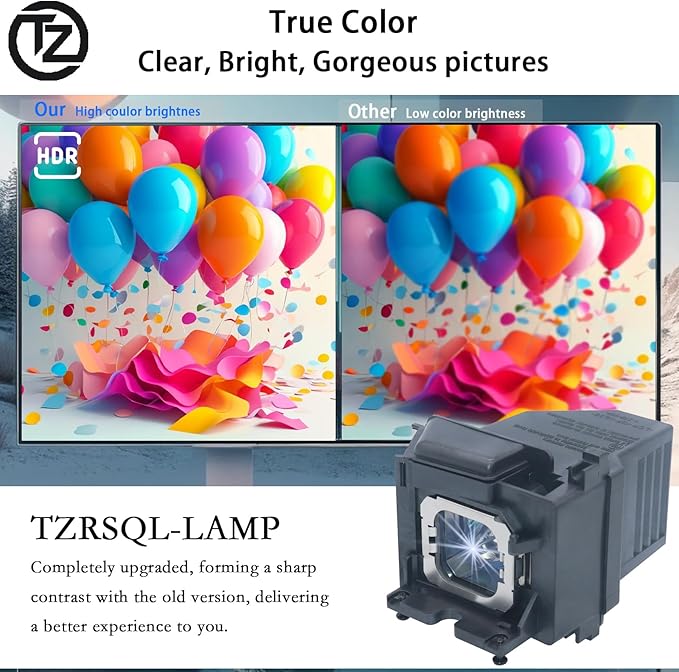 TZRSQL Original LMP-H280 Replacement Projector Lamp Bulb