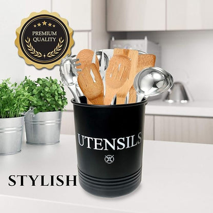 Utensil Holder Large Crocks Kitchen