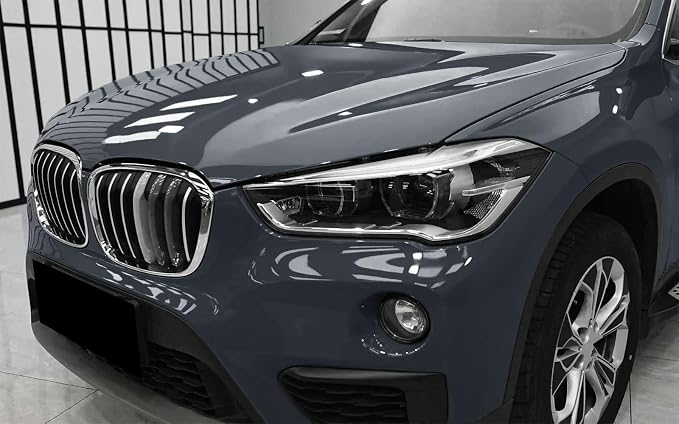 60"x360" (5FTx30FT) PPF Paint Protection Film Gloss Midnight Gray Self Healing Auto Bra Vinyl Wrap Invisible Scratches Shield Sheet DIY with Tool Kit