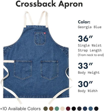 hedley & bennett Crossback Apron