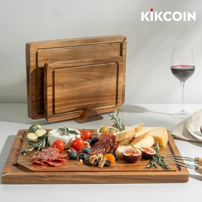 Kikcoin Acacia Wood Cutting Boards