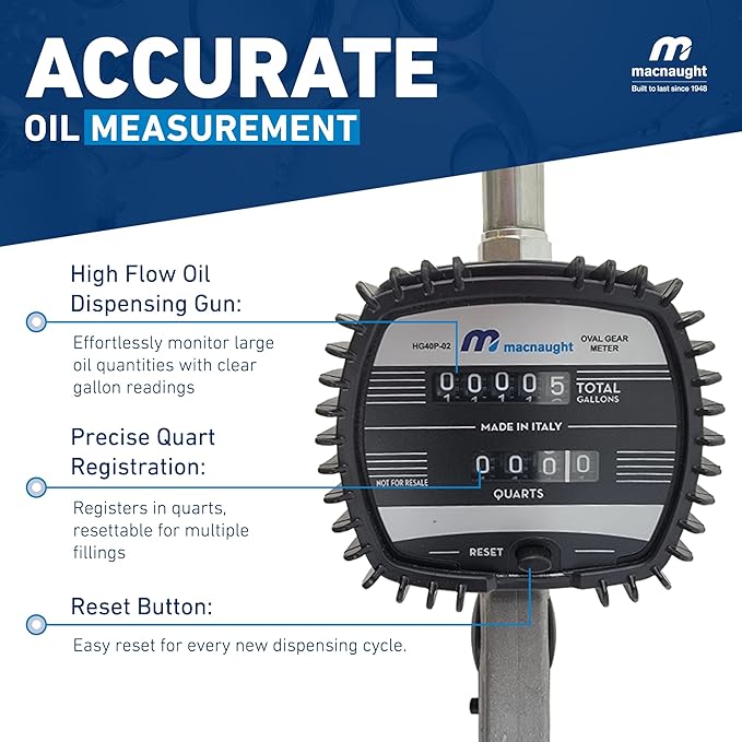 Macnaught Pneumatic Oil Gun