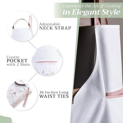 Maison d' Hermine 100% Cotton Apron