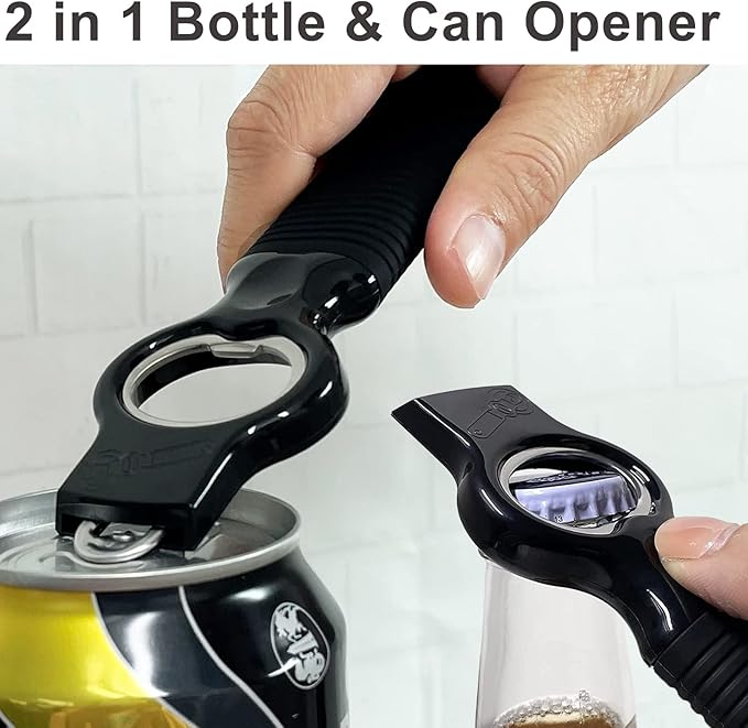 2-Pack Soda Can Opener and Beer Bottle Opener Bartender