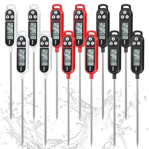Copkim 12 Pcs Instant Read Meat Thermometer
