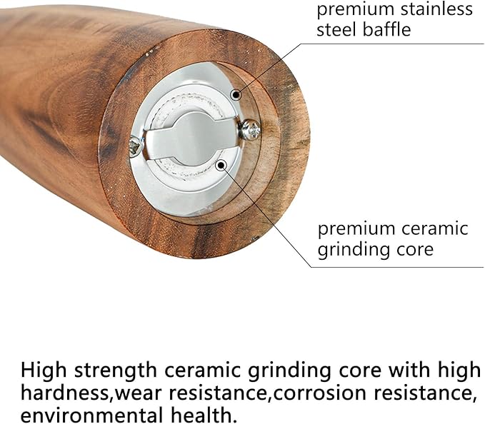 Wooden Pepper Grinder Pepper Mill