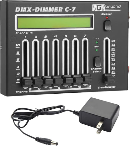 Ygybeyond DMX-C7Controller, Controller, Stage Lighting Equipment & Accessorie