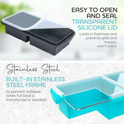 XOMOO Silicone Freezer Tray