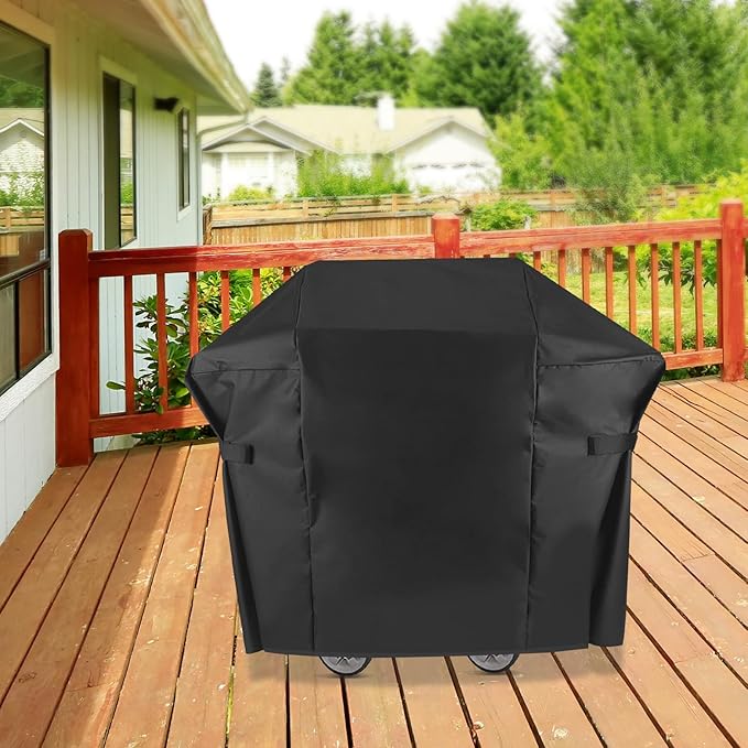 Grill Cover Weber Spirit II 200, Spirit 210 Series, 48 Inch 7138 Heavy Duty & Waterproof Anti-Fade BBQ Gas Grill Cover for Weber Spirit II E210, Spirit E210, Spirit 215 Gas Grill