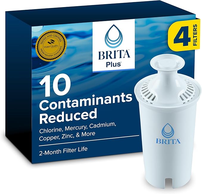 Brita Plus Water Filter, High-Density Replacement Filter