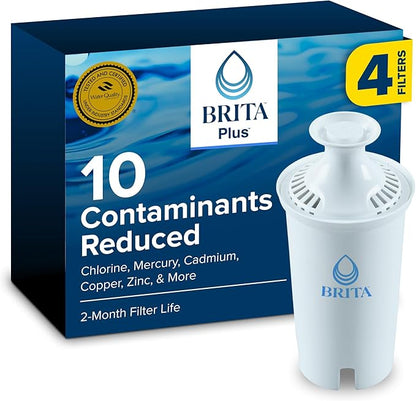 Brita Plus Water Filter, High-Density Replacement Filter