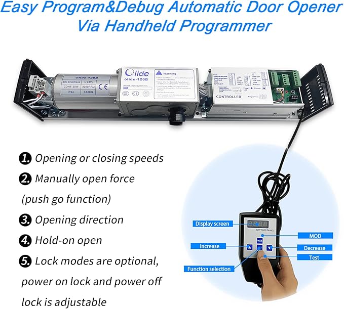 Olideauto Wireless Handicap Door Opener, Pair