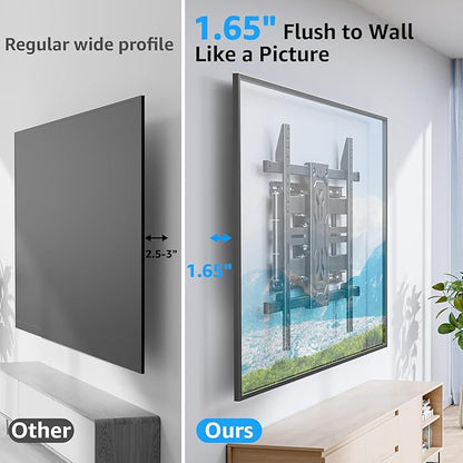MOUNTUP Heavy Duty Full Motion TV Wall Mount