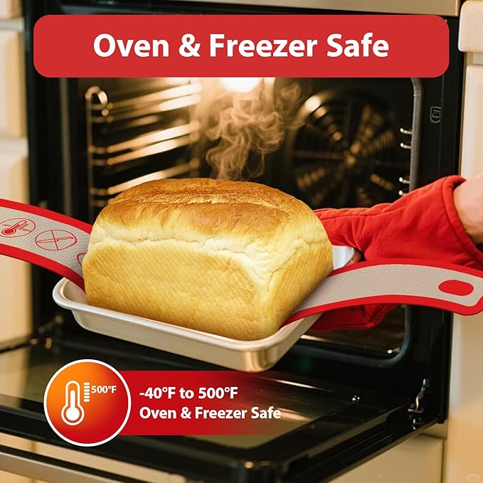 Silicone Bread Sling Oval and Round, Sourdough Tools & Dutch Oven Accessories