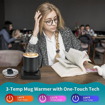 VOBAGA Coffee Mug Warmer & Mug Set