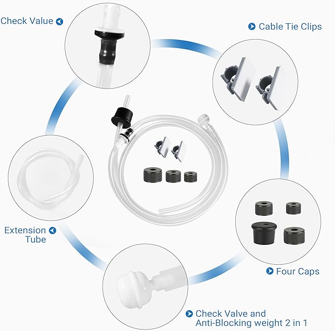Yofidra Sink Soap Dispenser Extension Kit: Under Sink Dish Soap Dispenser