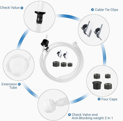 Yofidra Sink Soap Dispenser Extension Kit: Under Sink Dish Soap Dispenser
