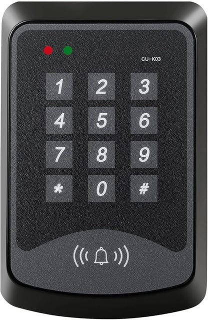 Door Access Control System RFID Keypad 600lb Electric Magnetic Door Lock Kit