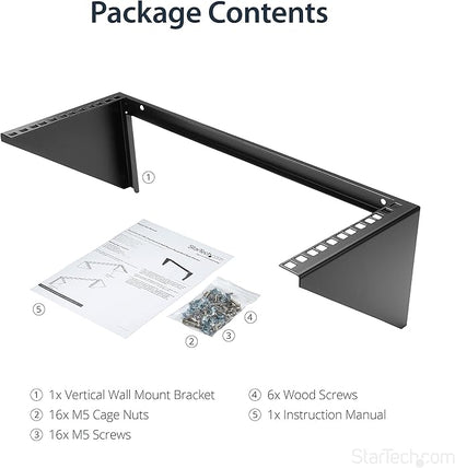 StarTech.com 4U Wall Mount Patch Panel Bracket