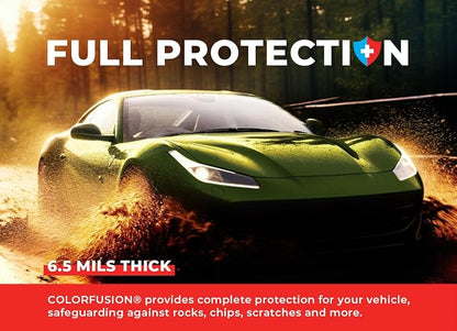 ColorFusion PPF by VViViD, Gloss Urban Green Dry Apply PPF Vinyl Car Wrap Roll 60ft x 5ft