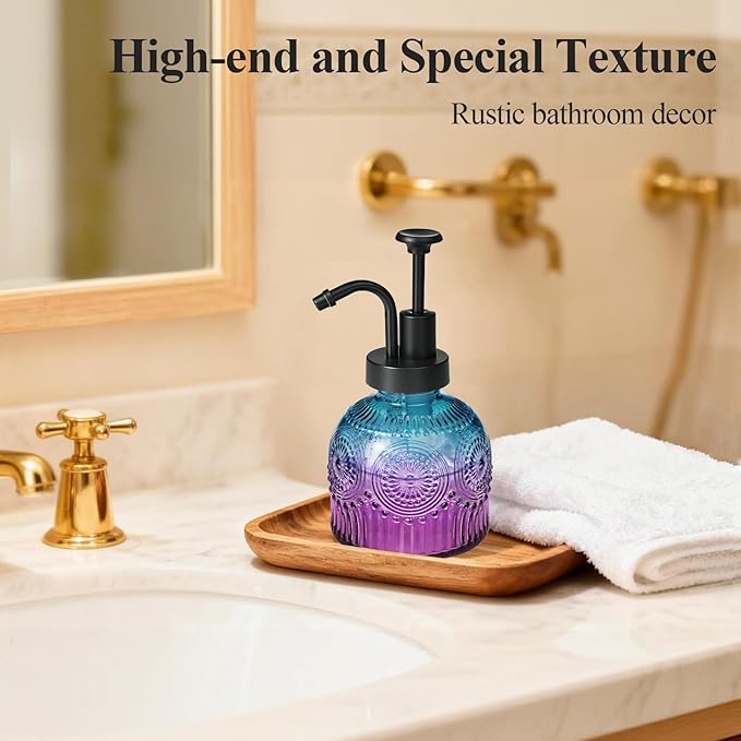 SheeChung Vintage Soap Dispenser, Kitchen Dish Soap Dispensers