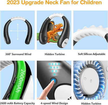 Kids Neck Fan, Portable Bladeless Fans