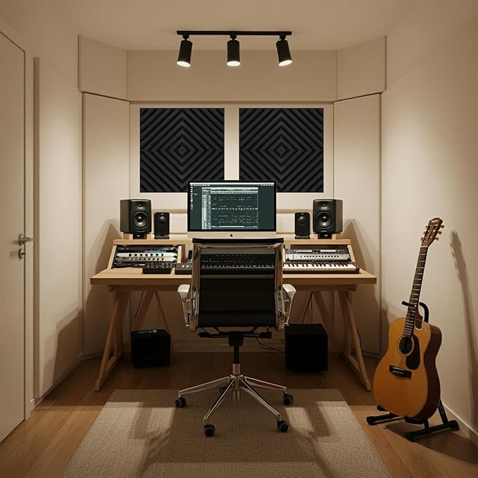 Foroomaco 12 Pack Sound Proof Foam Panels