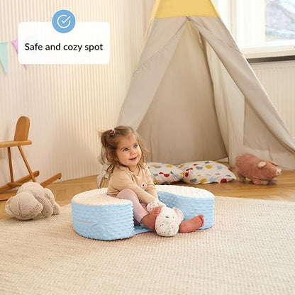 Baby Sit Up Pillow | Baby Pillow for Sitting Up | Comfortable Infant Seat for Early Sitting & Playtime | Soft & Stable Seat with Ring | Suitable from 4 Months