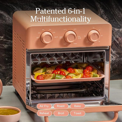 Our Place Wonder Oven | 6-in-1 Stainless Steel Air Fryer Toaster Oven Combo
