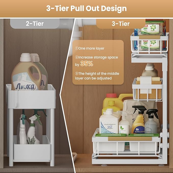 Under Sink Organizer and Storage