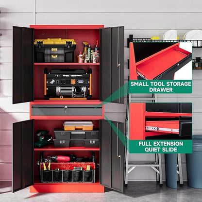 Letaya Metal Garage Storage Cabinet