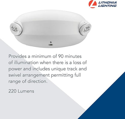 Lithonia Lighting Quantum Emergency Light, Contemporary Commercial LED
