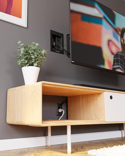 ECHOGEAR TV Cord Hider for Wall Mounted TV