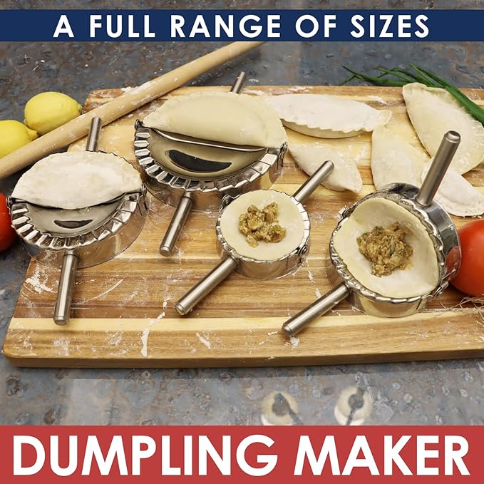 Best Utensils Stainless Steel Ravioli Mould Pierogi Dumpling Maker Wrapper