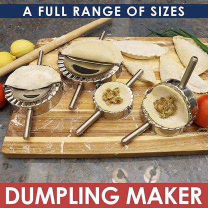 Best Utensils Stainless Steel Ravioli Mould Pierogi Dumpling Maker Wrapper